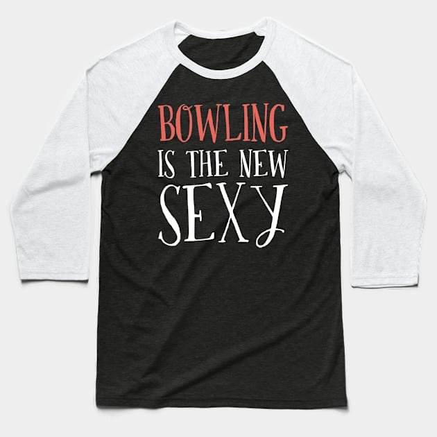 Gifts For Bowling Lovers Baseball T-Shirt by divawaddle